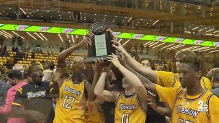 Towson wins program's first CAA regular season title