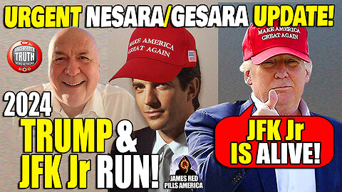 URGENT NESARA/GESARA UPDATE! JFKJr Alive! Trump/JFKJr 2024 Run! Who's AntiChrist? Plus Charlie Ward!