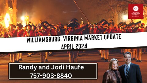 Williamburg VA Real Estate Market Update for April 2024