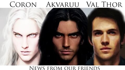 Coron, Akvaruu and Val Thor: news from our friends