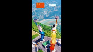 Amazing China🇨🇳:😱 Chongqing, Flying Kiss