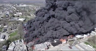 MASSIVE TOXIC FIRE INDIANA*OIL REFINERY INCIDENT CA*QUAKE SWARM*TRAIN DERAILMENT TX*NO FLY ZONE*