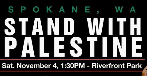🇯🇴 Stand With Palestine / Spokane, WA. 📍#livestream #live #israel #palestine #war