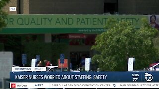 Kaiser nurses worried about staffing and safety
