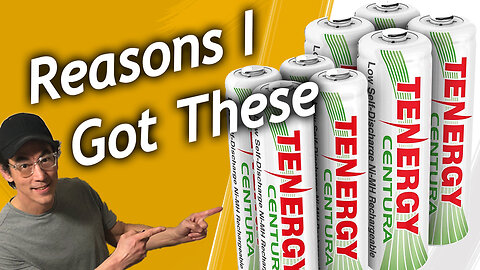 Why I Use These AA & AAA Tenergy Rechargeable Batteries Multipack, Product Links