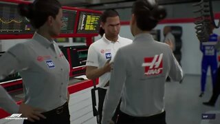 F1 Manager 2022 Season 1 Team Haas Race 8