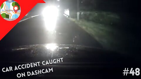 Head-on Crash Caught On Dashcam - Dashcam Clip Of The Day #48
