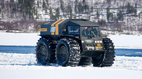 Nothing Can Stop This Massive All Terrain Vehicle