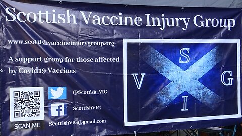Scottish Vaccine Injury Group Unity Rally: Glasgow 22nd April 2023 - Part 7 Dr Kat Lindley