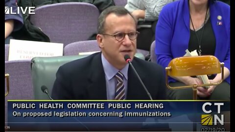 Dr Palevsky Speaks to the Public Health Committee CT