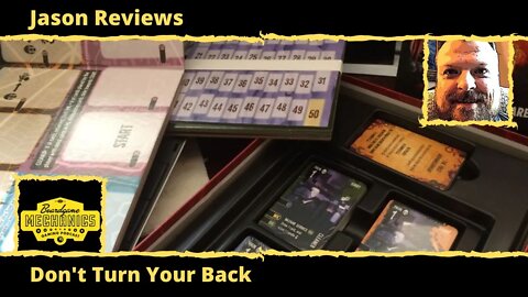 Jason's Board Game Diagnostics of Don't Turn Your Back