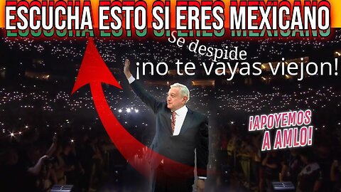 🗣️AMLO CASI LLORA DE EMOCION😱REVELA QUE HARÁ AL TERMINAR SU MANDATO ¡AHORA LO ADMIRAMOS MAS!😱