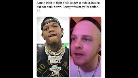rapper almost gets slapped by white boy wanna be gang banger
