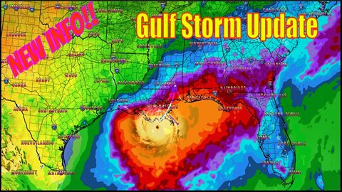 Gulf Storm Latest Update & Impacts! - The WeatherMan Plus Weather Channel