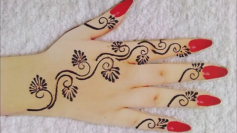 MehndiSimple Mehndi Design Information | by Jothi Venkat | Medium