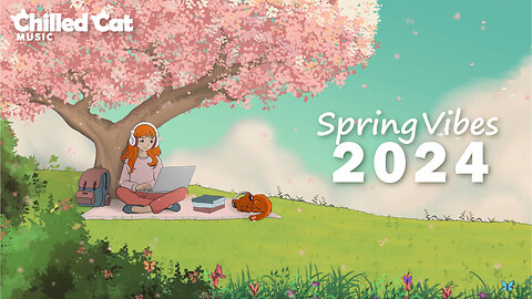 Spring Vibes 2024 🌸 Breezy Lo-fi Beats For Relaxing / Sleeping / Studying 🌿