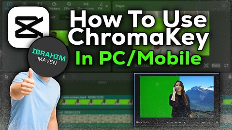 Learn How To Use Chroma-Key In Capcut For Mobile/PC With This Beginner-Friendly Tutorial Urdu/Hindi