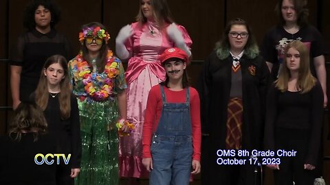 OMS 8th Grade Choir Concert: 10-17-23