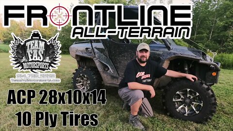 Frontline ACP 10 Ply SXS / UTV Tire Product Rundown and Specs by Team FAS Motorsports