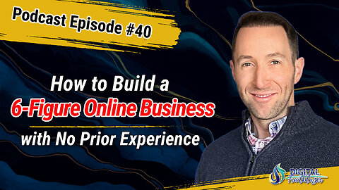 How to Start a 6-Figure Web Design Agency with ZERO Experience with Justin Gerena