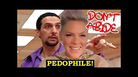 Satanic Pedophile Singer-songwriter 'Pink' Tries to Push Pedophile Books to Concert!