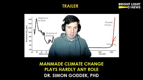 [TRAILER] Manmade Climate Change Plays Hardly Any Role -Dr. Simon Goddek, PhD