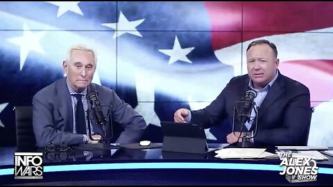 Roger Stone, Who Predicted Biden Crash And Replacement, Joins Alex Jones