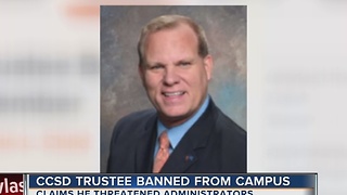 CCSD trustee barred from visiting schools