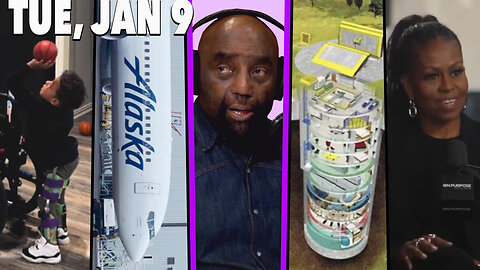 Alaska Airlines; Michelle Obama; Underground Bunker; Next Step After Moving Out? | JLP SHOW (1/9/24)
