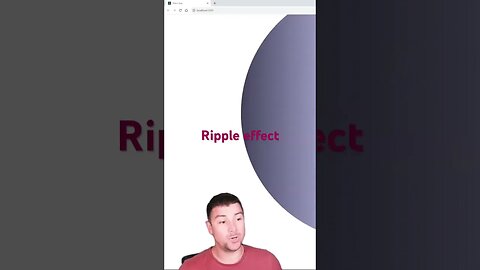 React JS RIPPLE EFFECT