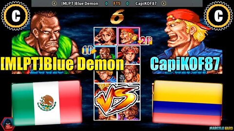 Double Dragon ([MLPT]Blue Demon Vs. CapiKOF87) [Mexico Vs. Colombia]