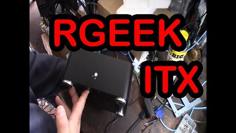 RGeek ITX mini aluminum computer case HTPC Unbox install review