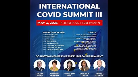 International Covid Summit 3 (ICSIII) EU-Parlament 03.05.2023 - Original Languages