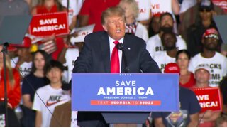President Trump Holds Rally for Nevada Republicans
