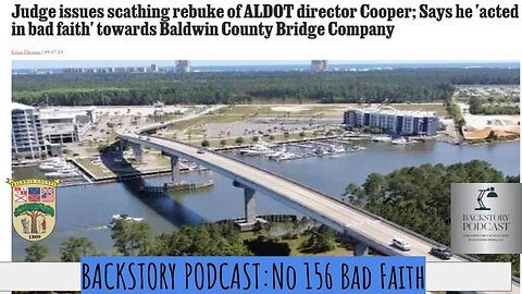 Backstory Podcast No 156 Bad Faith