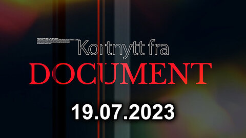 Kortnytt fra Document — 19/07/2023