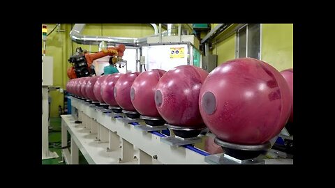 Comment les boules de bowling sont fabriqué en Corée du sud