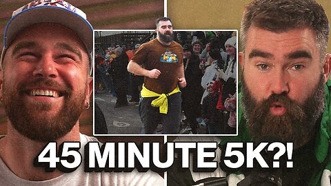 Jason gives hilarious break down of his running "strategy" in charity 5k