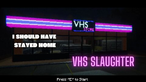 I Don't Get Paid Enough For This Job! (VHS Slaughter)