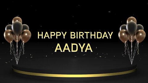 Wish you a very Happy Birthday Aadya