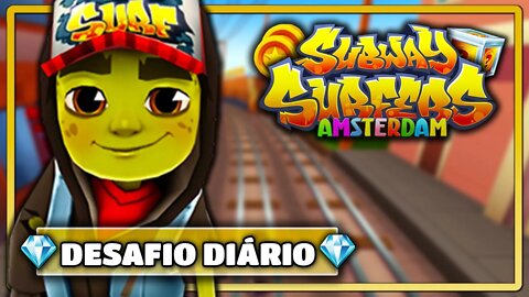 Subway Surfers Amsterdam 2020 | Desafio Diário com o Zombie Jake