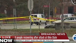 Nine people injured after attack at Ohio State University