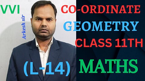 CO-ORDINATE GEOMETRY CLASS 11TH MATHEMATICS (L-14)||RSAGGARWAL-EX-20-A ||MOST IMPORTANT QUESTION