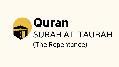Quran - Surah At-Taubah (The Repentance) - English Subtitles - Recitator: Sheikh Nasser al Qatami