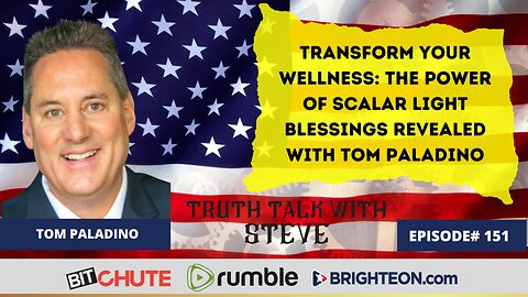 Transform Your Wellness: The Power of Scalar Light Blessings Revealed with Tom Paladino