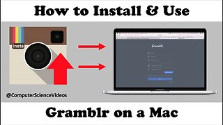 How To DOWNLOAD & INSTALL Gramblr On A Mac / Desktop Computer - Basic Tutorial | New
