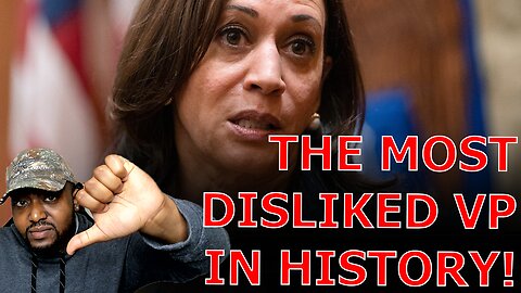 Kamala Harris Scores A NET NEGATIVE Approval Rating Making Her The DISLIKED Vice President EVER!