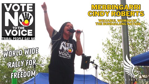 Mebbingarri ( Cindy Roberts) - NO TO THE VOICE !