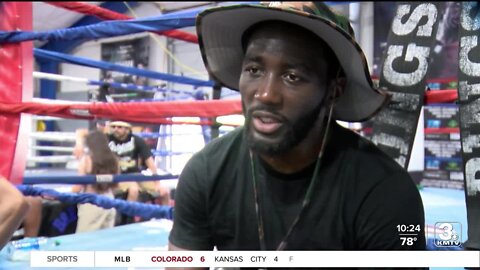 Terence 'Bud' Crawford confident going into July fight with Errol Spence Jr.