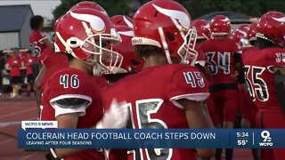 Colerain football coach steps down